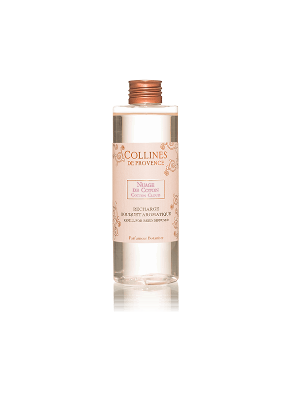 Cotton Cloud Reed Diffuser Refill 200ml - Secrets d'Armoire⎪Collines de Provence