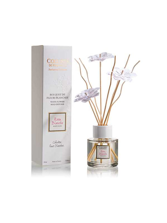 White Rose Fleurs Blanches Reed Diffuser 200ml Le Cap Soleil House